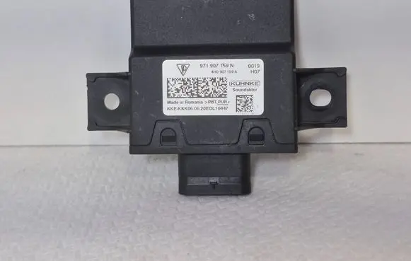 Porsche Panamera (971) Trunk lid opening control unit 971907159N 4H0907159A 620E0L10447