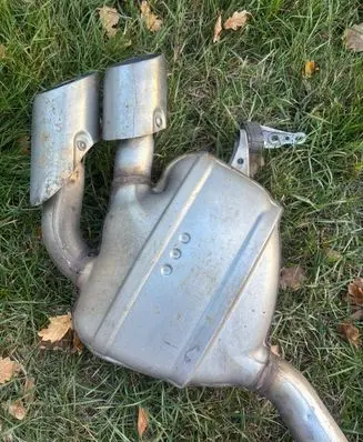 Porsche Macan (95B) Muffler/silencer 95B253611M