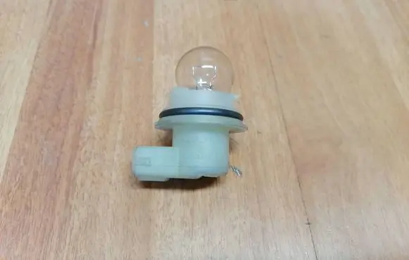 Saab 9-5 Tail light bulb cover holder 