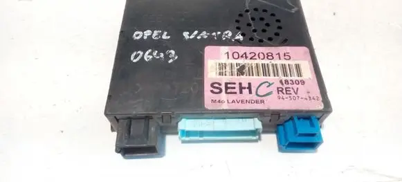 Opel Sintra Other control units/modules 10420815