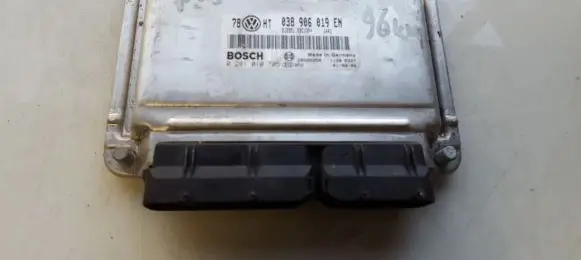 Volkswagen PASSAT B5.5 Engine control unit/module 038906019en 0281010705
