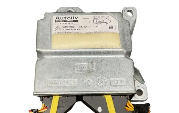 Citroen C4 Grand Picasso Airbag control unit/module 610955800 9673625180