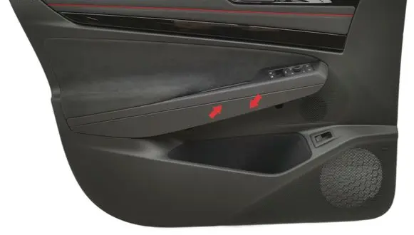 Volkswagen ID.7 Front door card panel trim 14A867009M