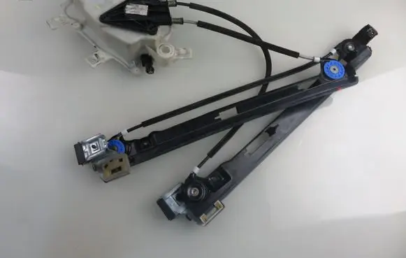 Front door window regulator with motor
