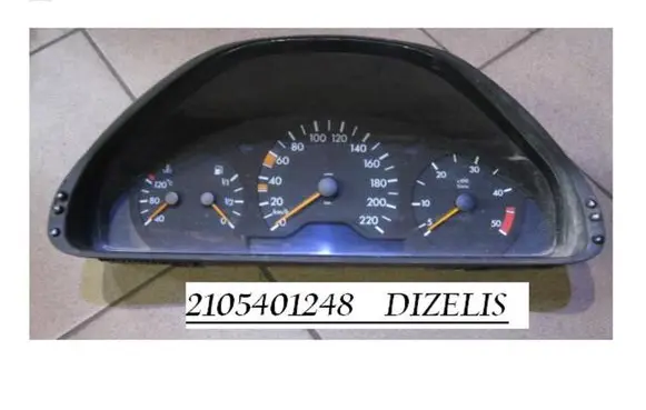 Mercedes-Benz E W210 Speedometer (instrument cluster) 2105401248