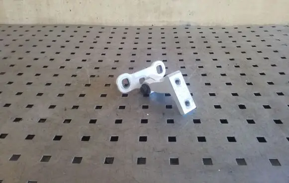 Rear door upper hinge