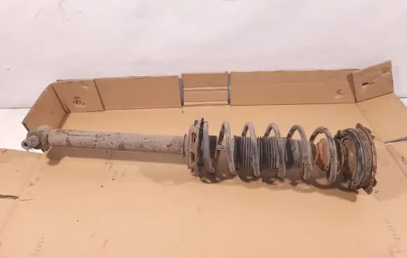 Audi A4 S4 B5 8D Rear shock absorber with coil spring 