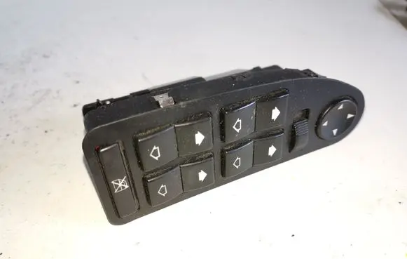 BMW 5 E39 Electric window control switch 6904306