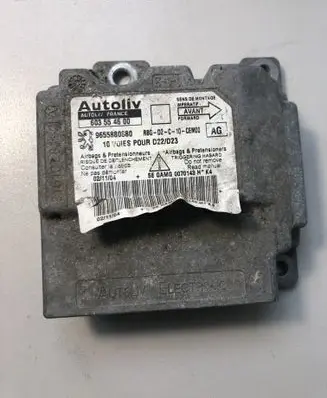 Peugeot 407 Airbag control unit/module 603554600