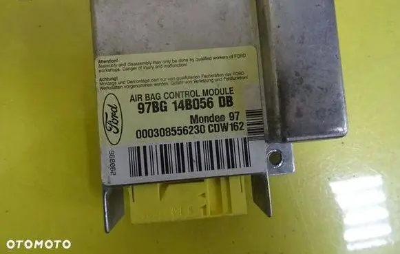 Ford Mondeo MK II Airbag control unit/module 97BG14B056DB