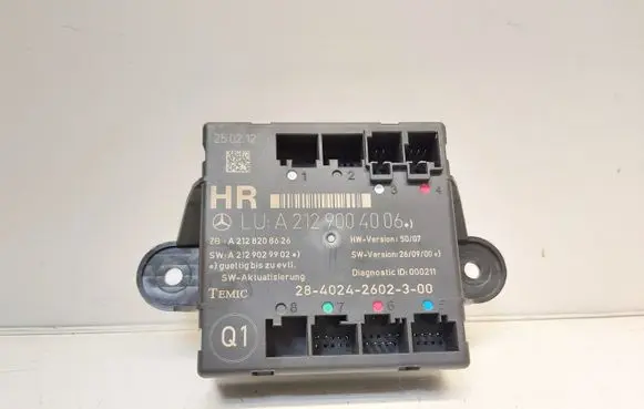 Mercedes-Benz C W204 Door control unit/module A2129004006
