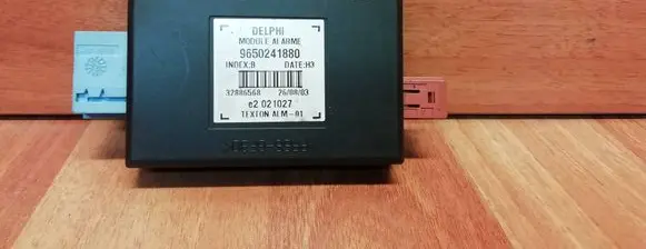 Lancia Phedra Alarm control unit/module 9650241880 32886568 E2021027