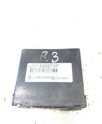 Toyota Corolla Verso AR10 Immobilizer control unit/module 897800F020 626492000 97RI012022