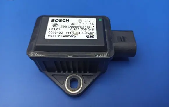 Audi A4 S4 B6 8E 8H ESP acceleration yaw rate sensor 8E0907637A 0016430 0265005245