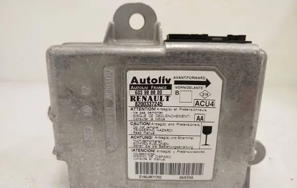 Renault Megane II Airbag control unit/module 8200337245 603988800