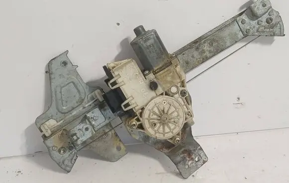 Citroen C4 I Rear door window regulator with motor 9647444380