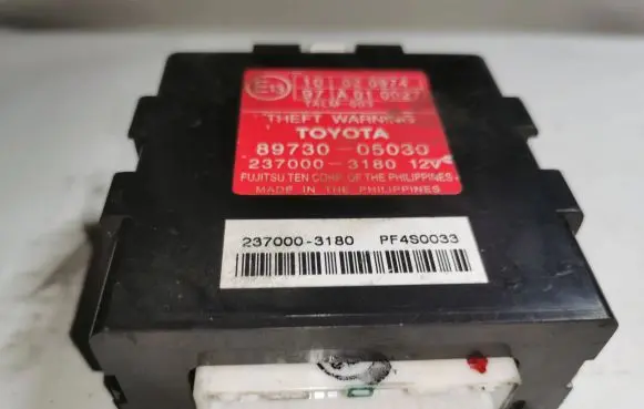 Toyota Avensis T250 Alarm control unit/module 8973005030 2370003180