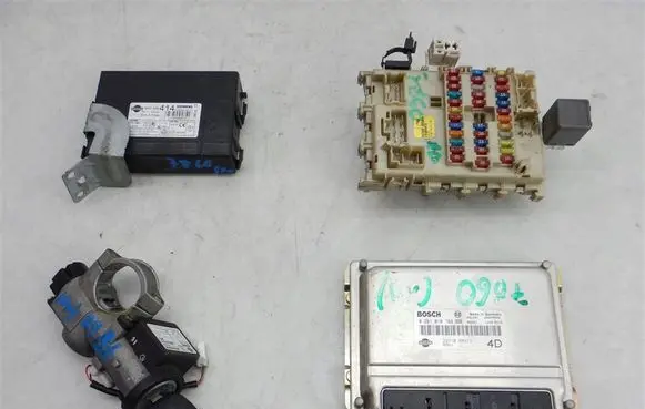 Engine ECU kit and lock set
