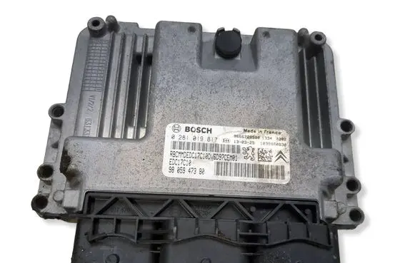 Peugeot Partner Engine control unit/module 9666729580 9805947380 0281019817