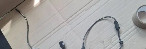 Audi A4 S4 B9 Front ABS sensor wiring 