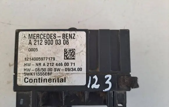 Mercedes-Benz E W212 Distronic sensor radar A2129000306