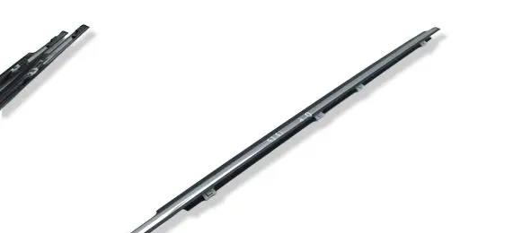 Citroen C-Crosser Front door glass trim molding 