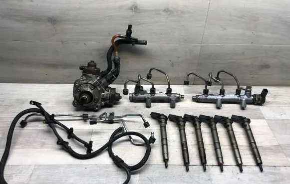 Audi A6 S6 C7 4G Fuel injection system set 0445010642 059130755BG