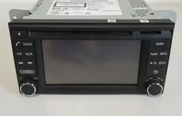 Nissan Pulsar Radio/CD/DVD/GPS head unit 259154MA0A