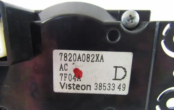 Mitsubishi Outlander Climate control unit 7820A082XA
