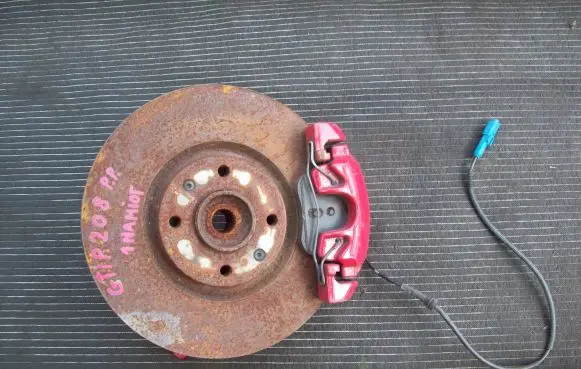 Peugeot 208 Front wheel hub spindle knuckle TRW ORS29905