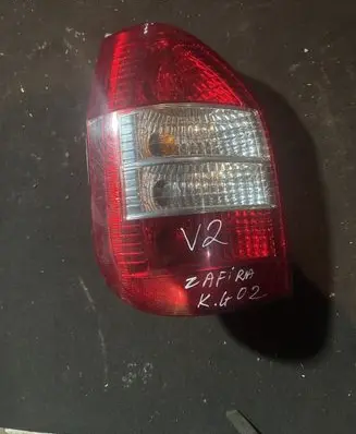 Opel Zafira A Rear/tail lights 2725248 2725248GM 014421923LR