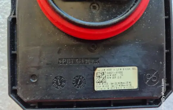 Hyundai i30 LED ballast control module 04921-91000 8492191000