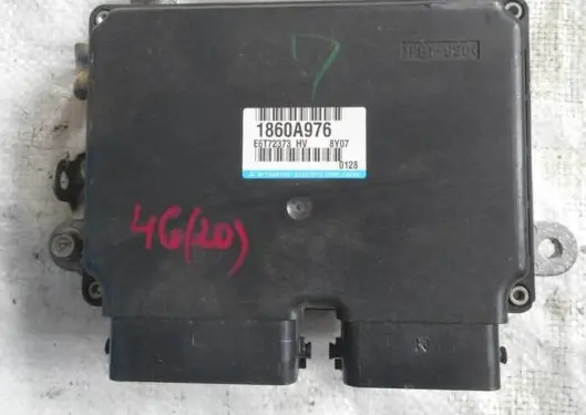 Mitsubishi Lancer X Engine control unit/module 1860A976 E6T72373