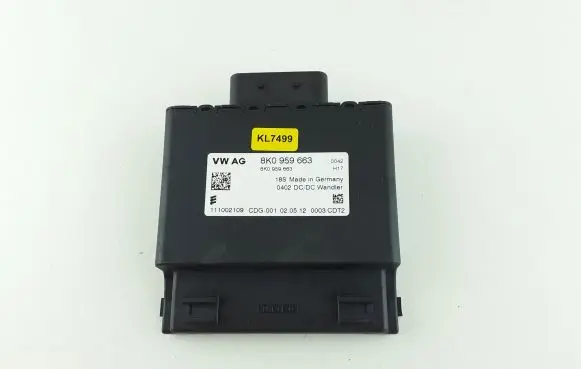 Audi Q7 4L Voltage converter/converter module 8K0959663 KL7499