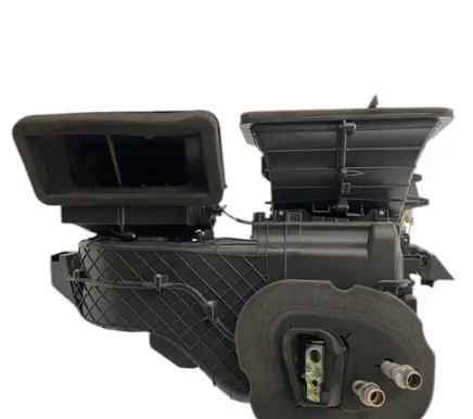 Interior heater climate box assembly