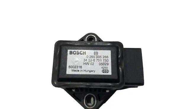 BMW 5 E60 E61 ESP acceleration yaw rate sensor 6758750 34526758750 0265005266
