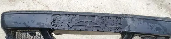 Volvo S70 V70 V70 XC Front bumper juodas