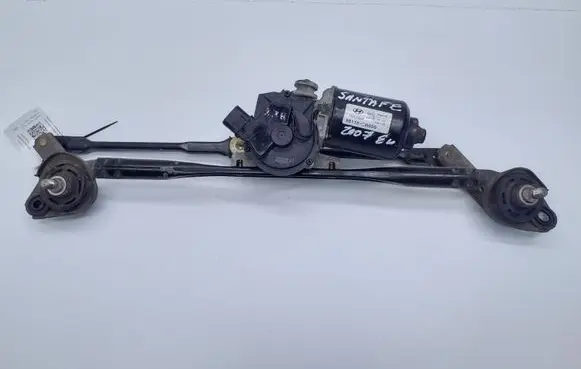 Hyundai Santa Fe Front wiper linkage and motor 981102B000