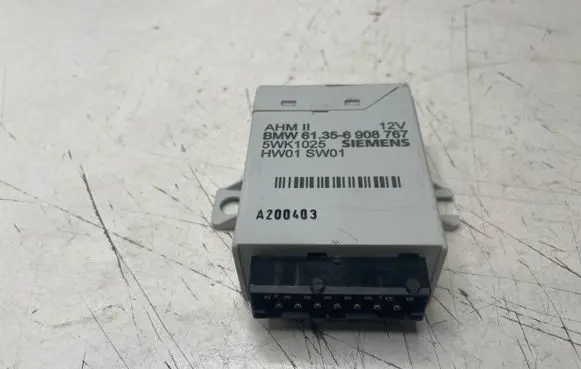 BMW X5 E53 Tow bar trailer control unit/module 61356908767 5WK1025 A200403