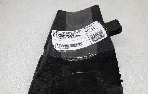 Mercedes-Benz S W220 Rear bumper foam support bar A2208850537