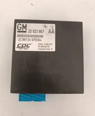 Opel Insignia A Other control units/modules 20923867 002485000193 10755304