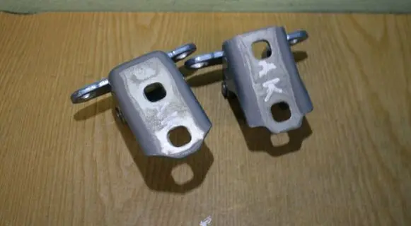 Saab 9-3 Ver2 Rear door hinge set 