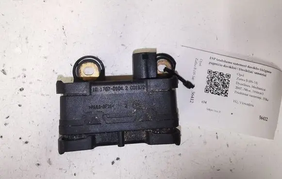 Opel Zafira B ESP acceleration yaw rate sensor 13208665 10170103623