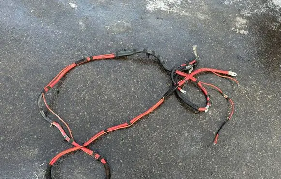 BMW X3 E83 Positive cable (battery) 3412341 3509277 X341234
