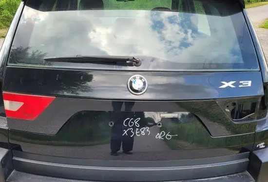 BMW X3 E83 Tailgate/trunk/boot lid