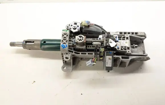 Steering wheel axle set