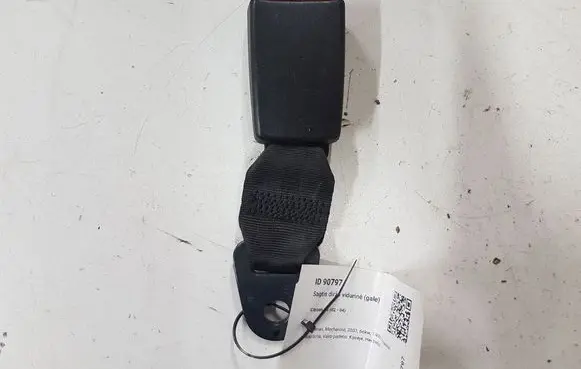 Citroen C3 Middle seatbelt buckle (rear) 33015510