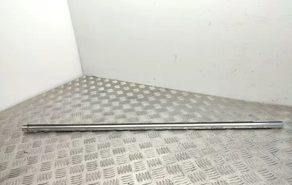 Front door glass trim molding