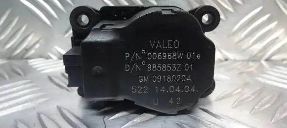 Opel Signum A/C air flow flap actuator/motor 09180204