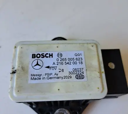Mercedes-Benz CLS C219 ESP acceleration yaw rate sensor A2165420018 0265005623 3002224